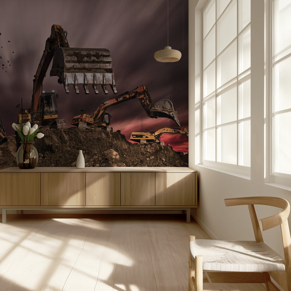 Invasie | Behang