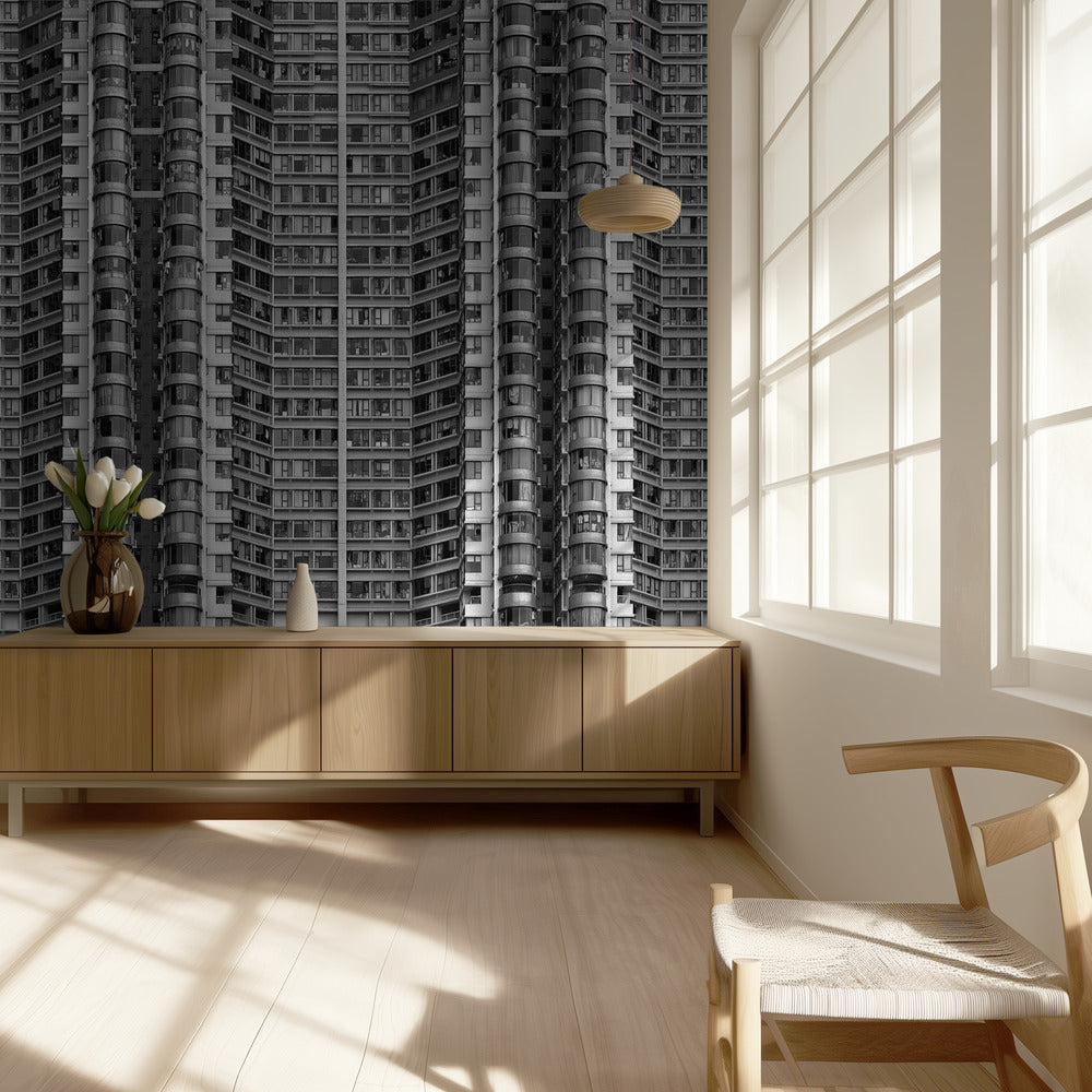 Weet beter waar uw appartement is | Behang