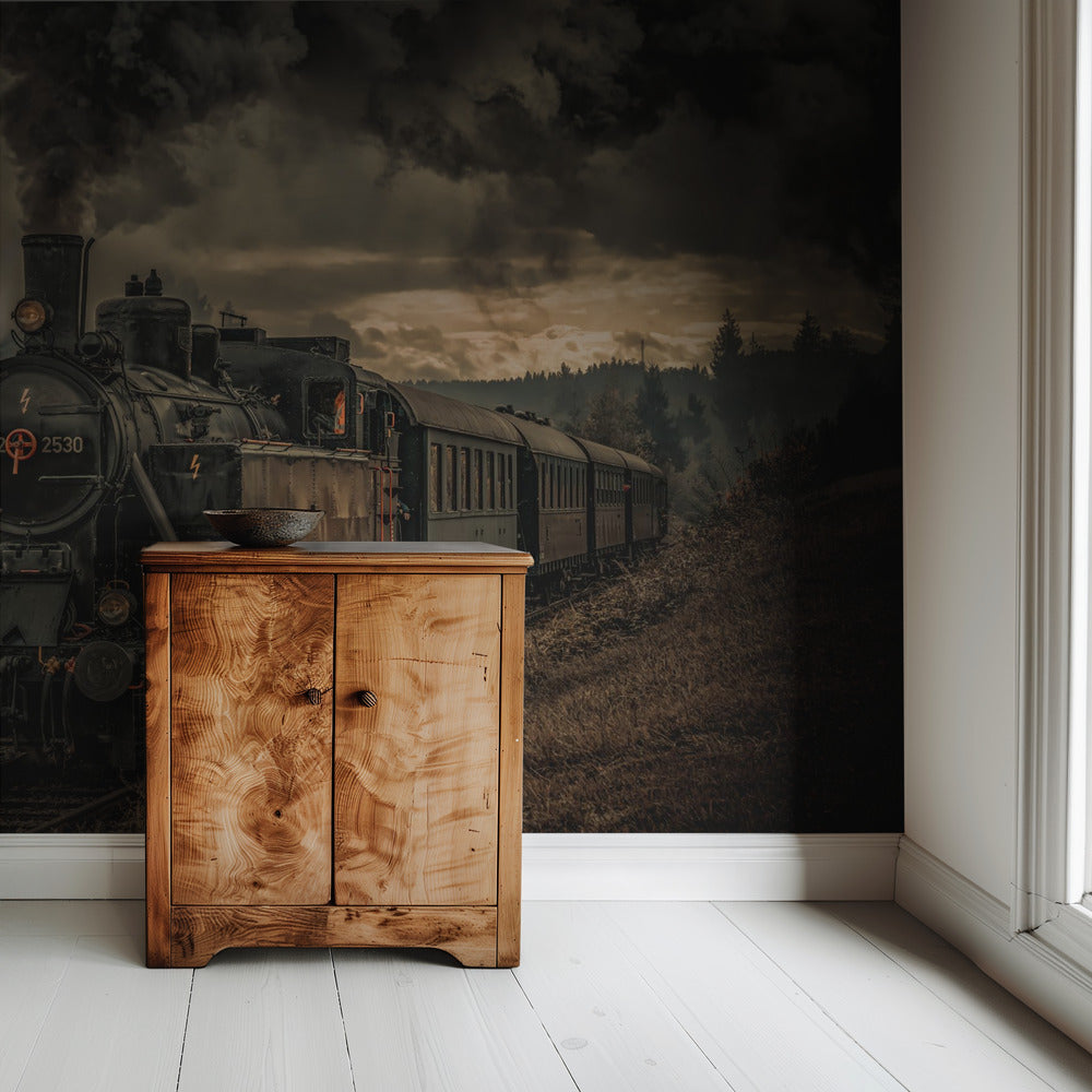 Goudzoekerstrein | Behang