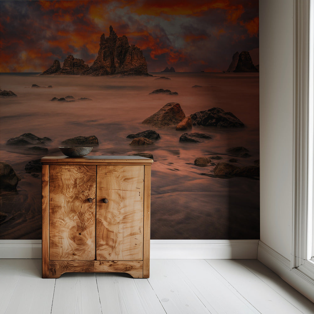 Canarische zonsondergang | Achtergrond