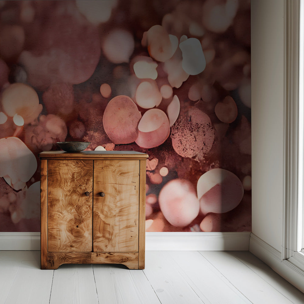 Blush Bokeh Dream | Behang