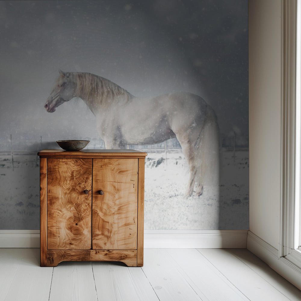 Laat het sneeuwen... | Behang