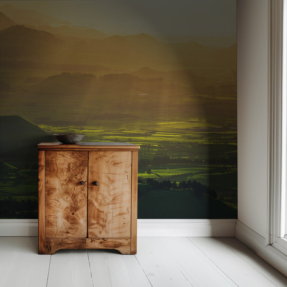 Stralen van hoop | Behang