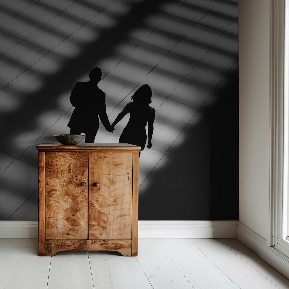 De wandeling | Behang