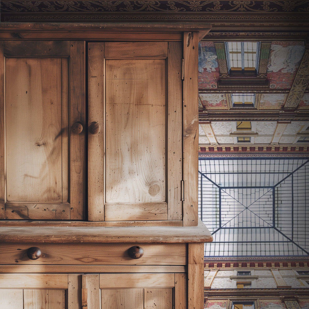 Galleria Sciarra, Rome. | Behang
