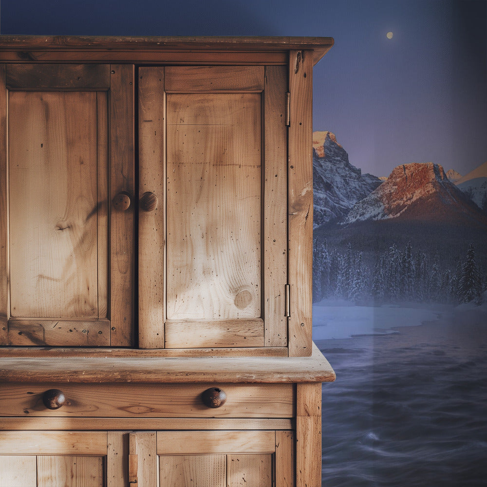 Winter Canadese Rockies | Behang