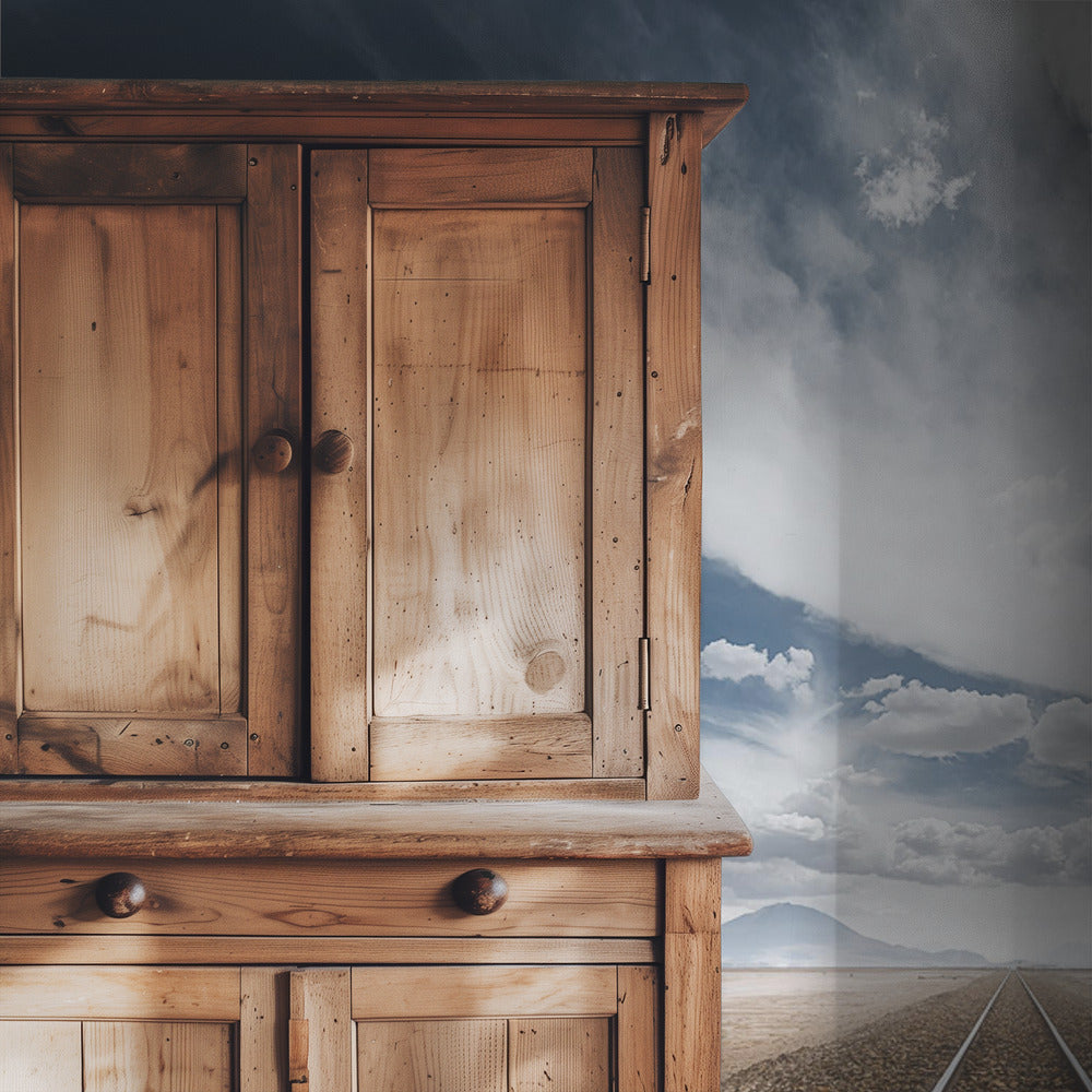 de lange weg | Behang