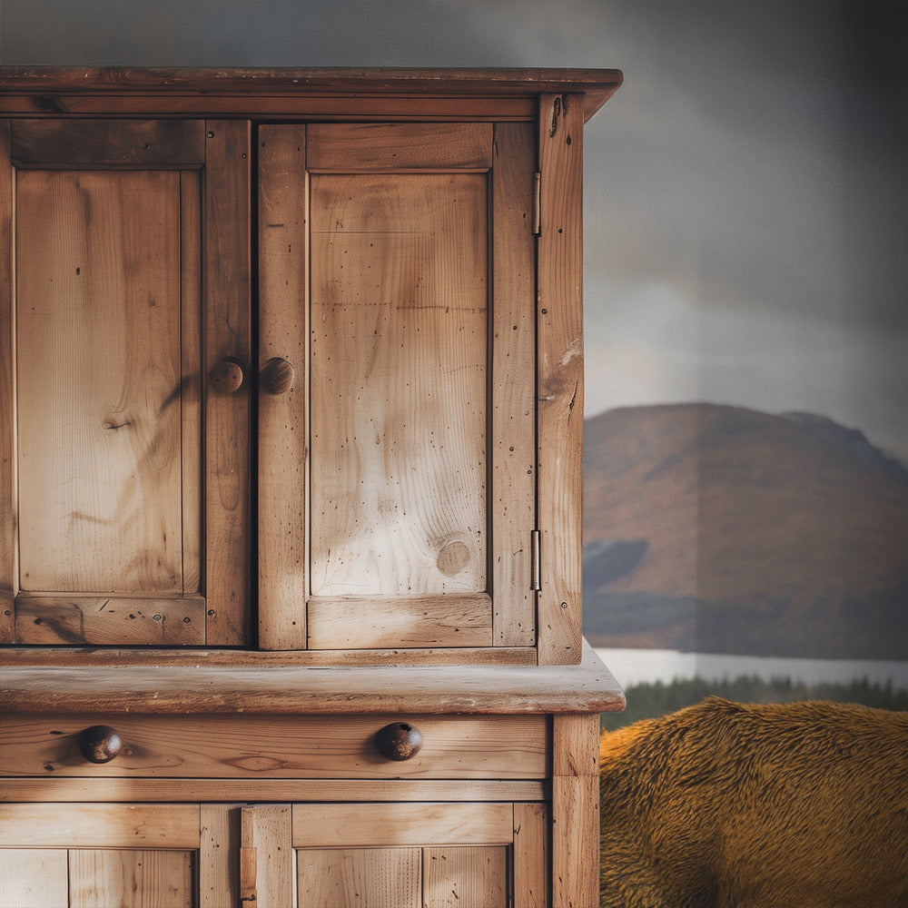 Schotse hert | Behang