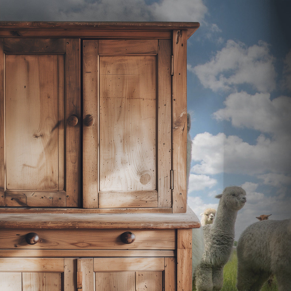 Stuur de Alpaca's op! | Behang
