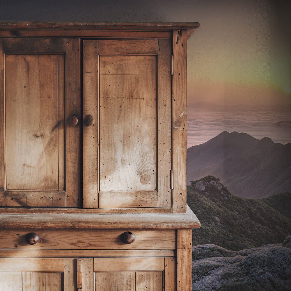 Zonsopgang op de top | Behang