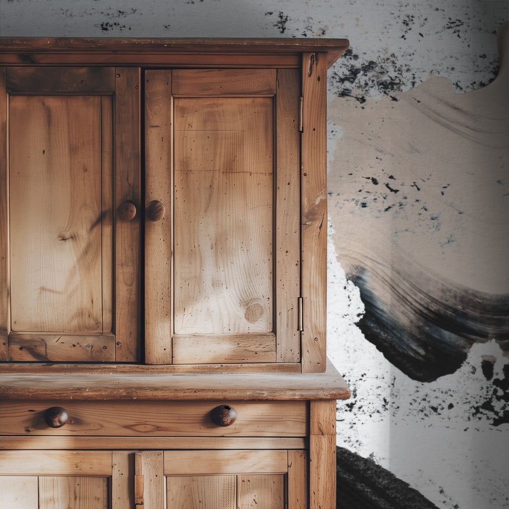 Zwart en Naakt | Behang