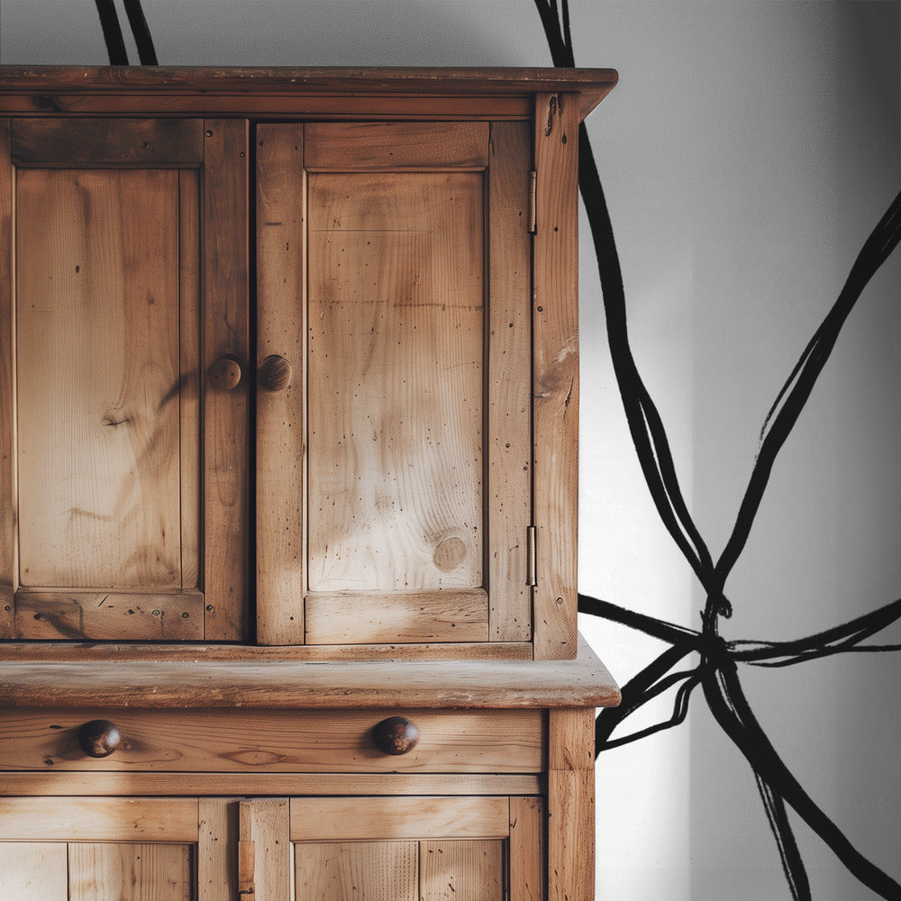 Eenvoudige bloem | Behang