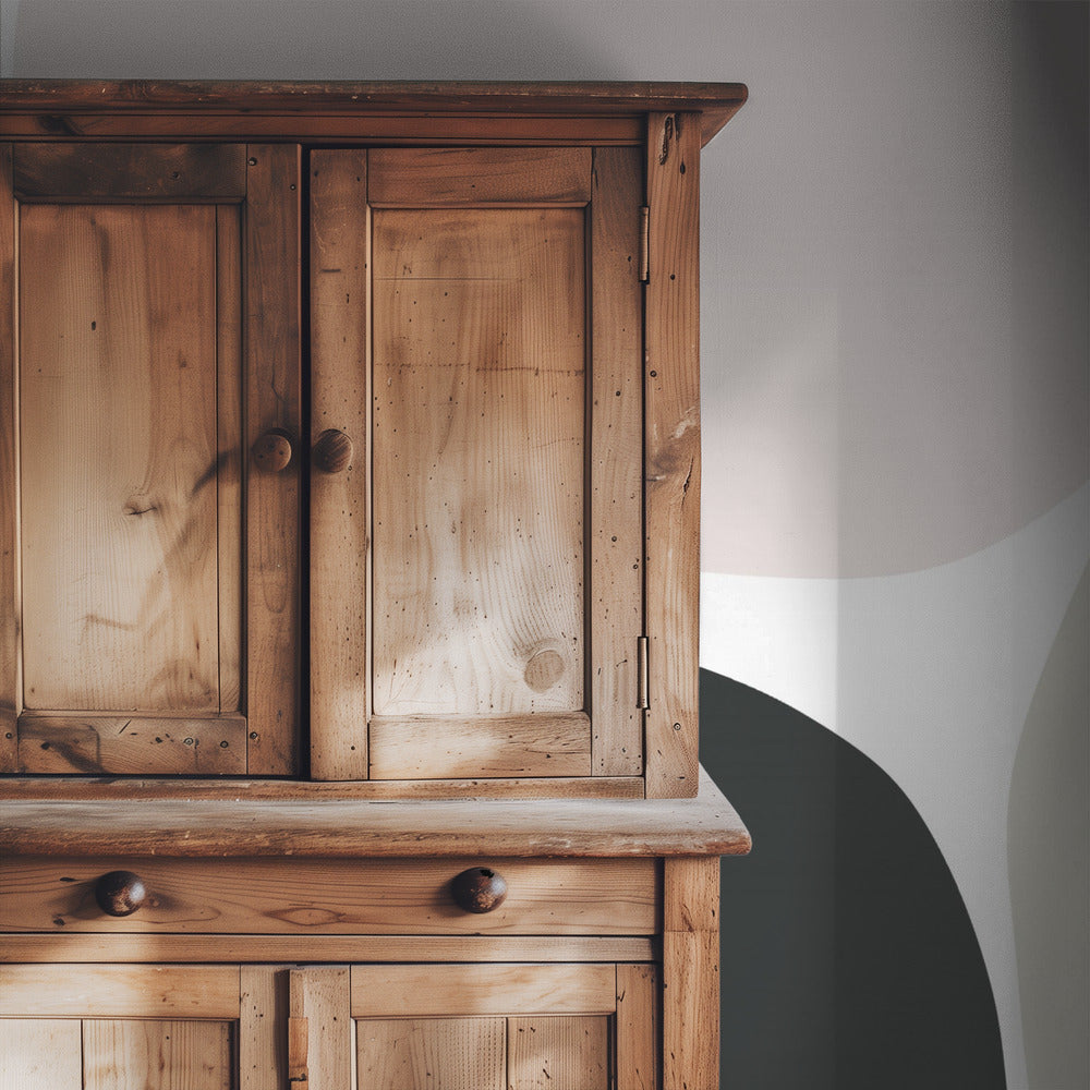 Rustige vormen stromen | Behang