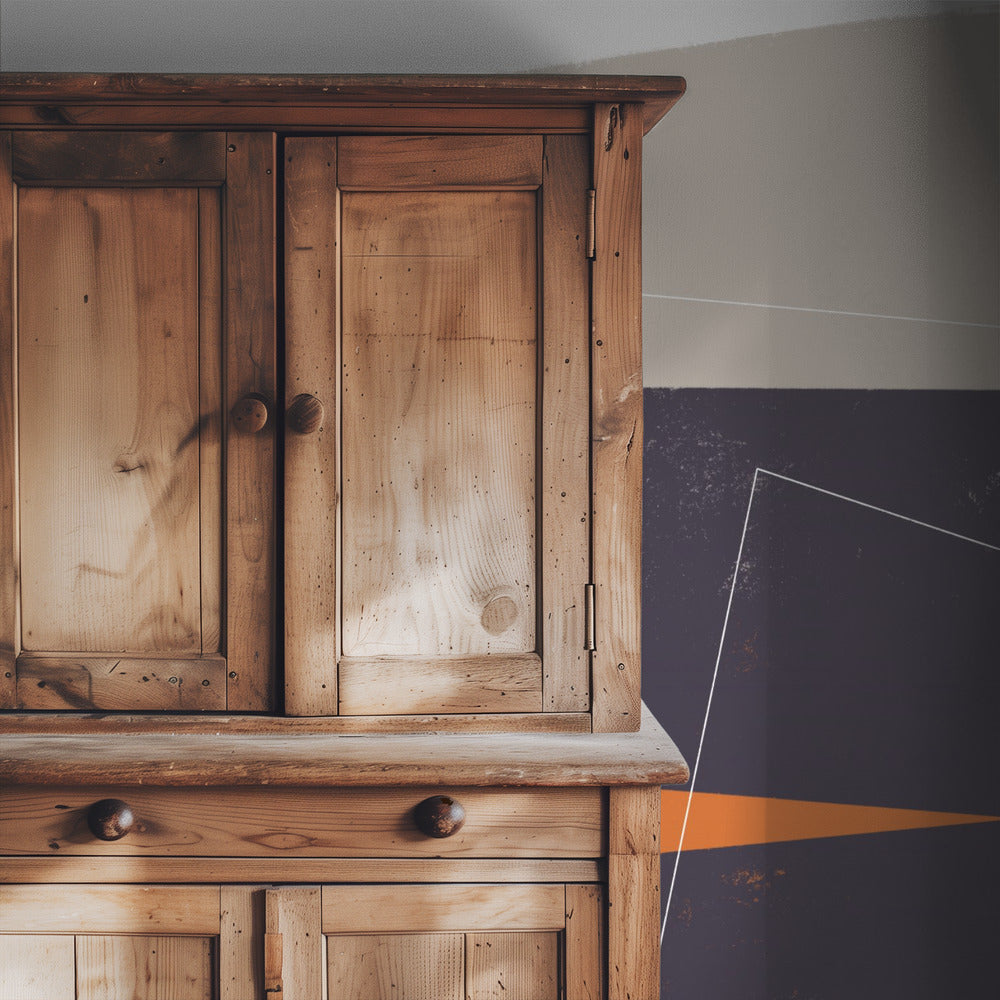 Geometrische lagen | Behang