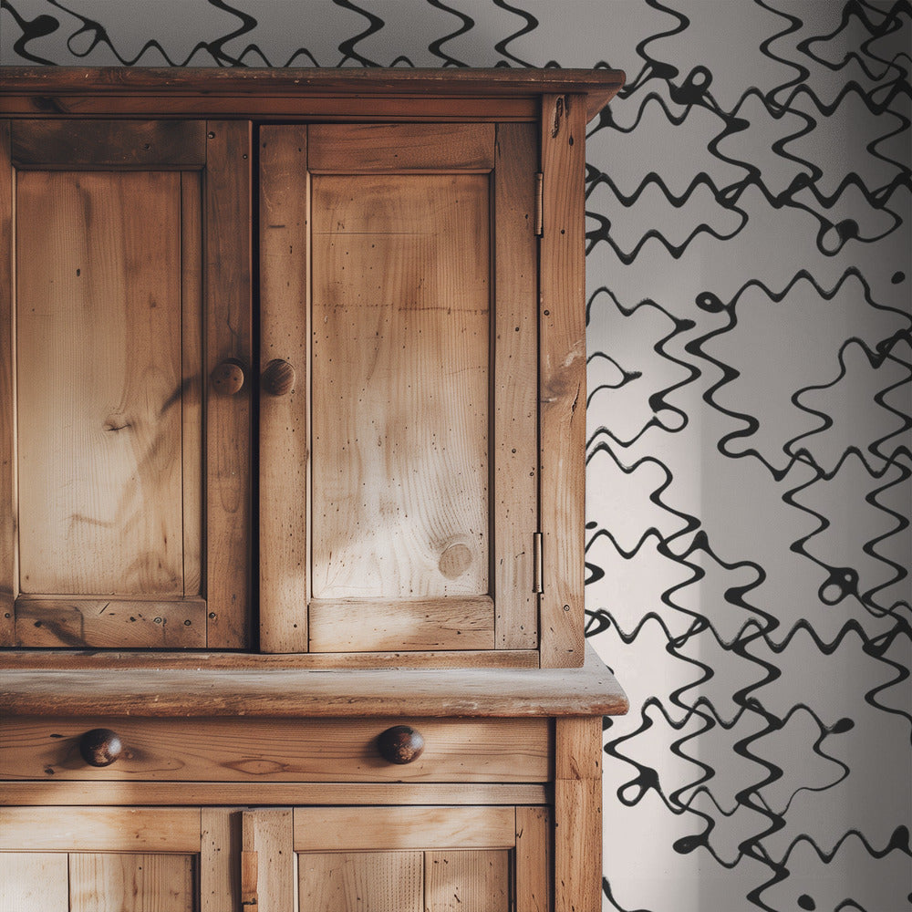 Zigzag Mijmering | Behang