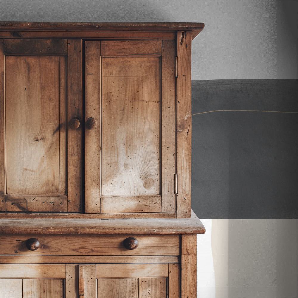 Geometrische vormen in zwart, grijs en beige | Behang