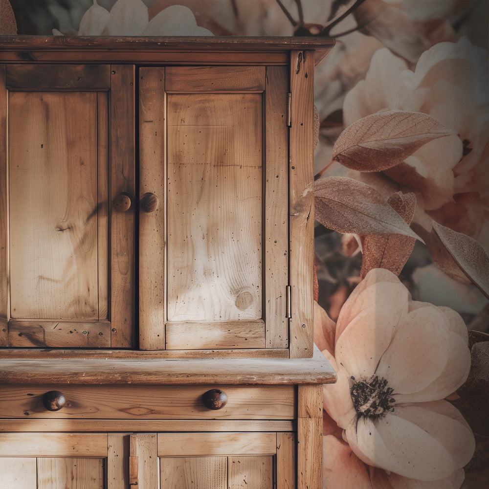 Bloemblaadjes in harmonie | Behang