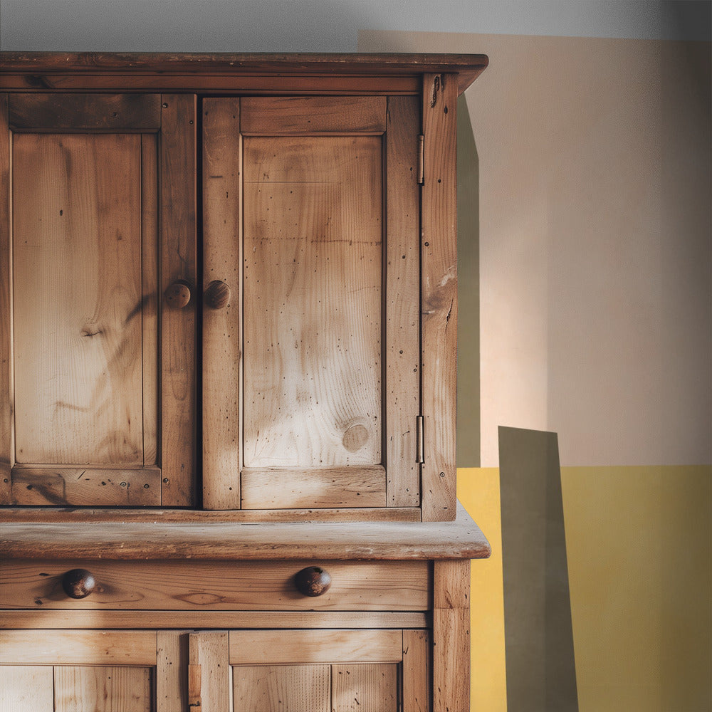 Geometrische vormen in aardse tinten | Behang