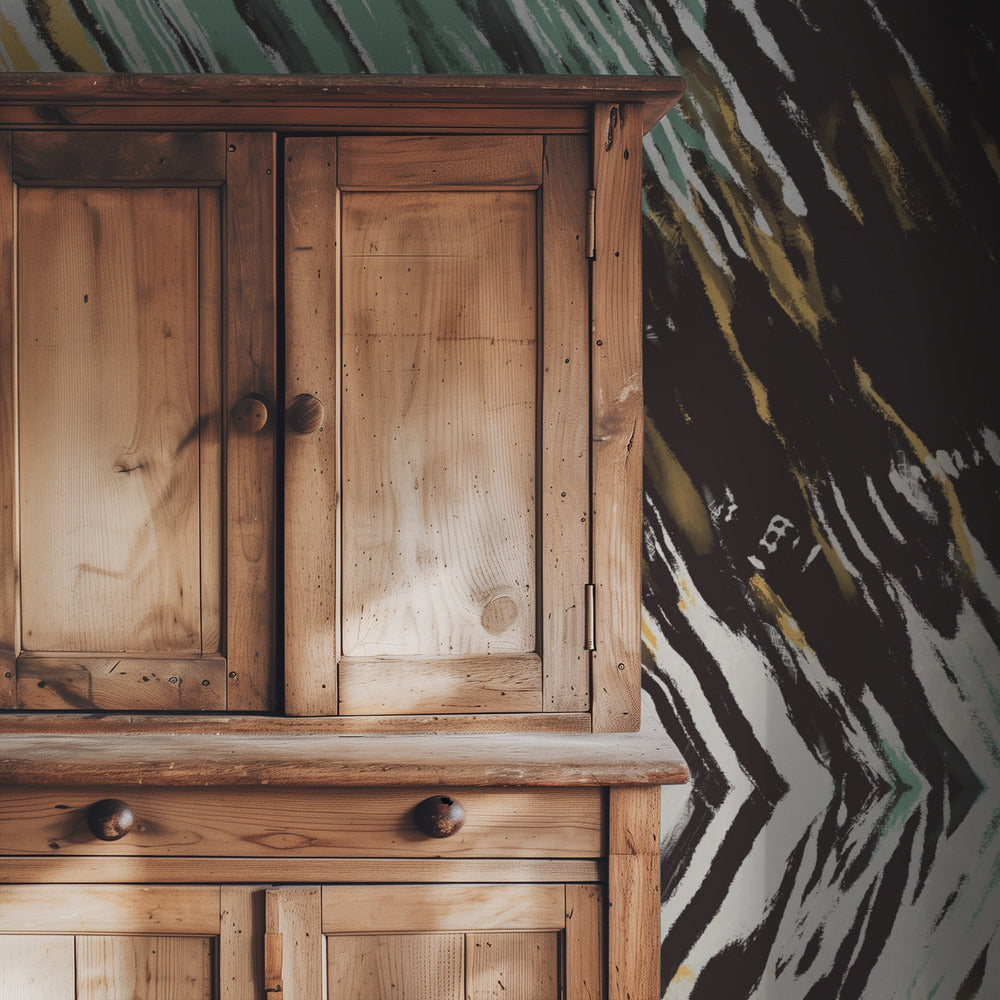Zigzag Wervelwind | Behang