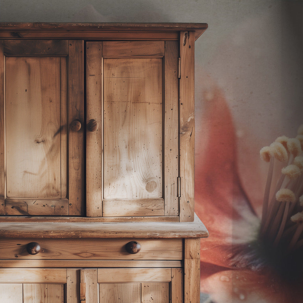 Bloemblaadjes van Sereniteit | Behang