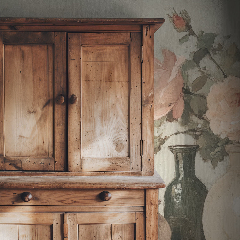 Schilderij Bloemen in Vaas | Behang