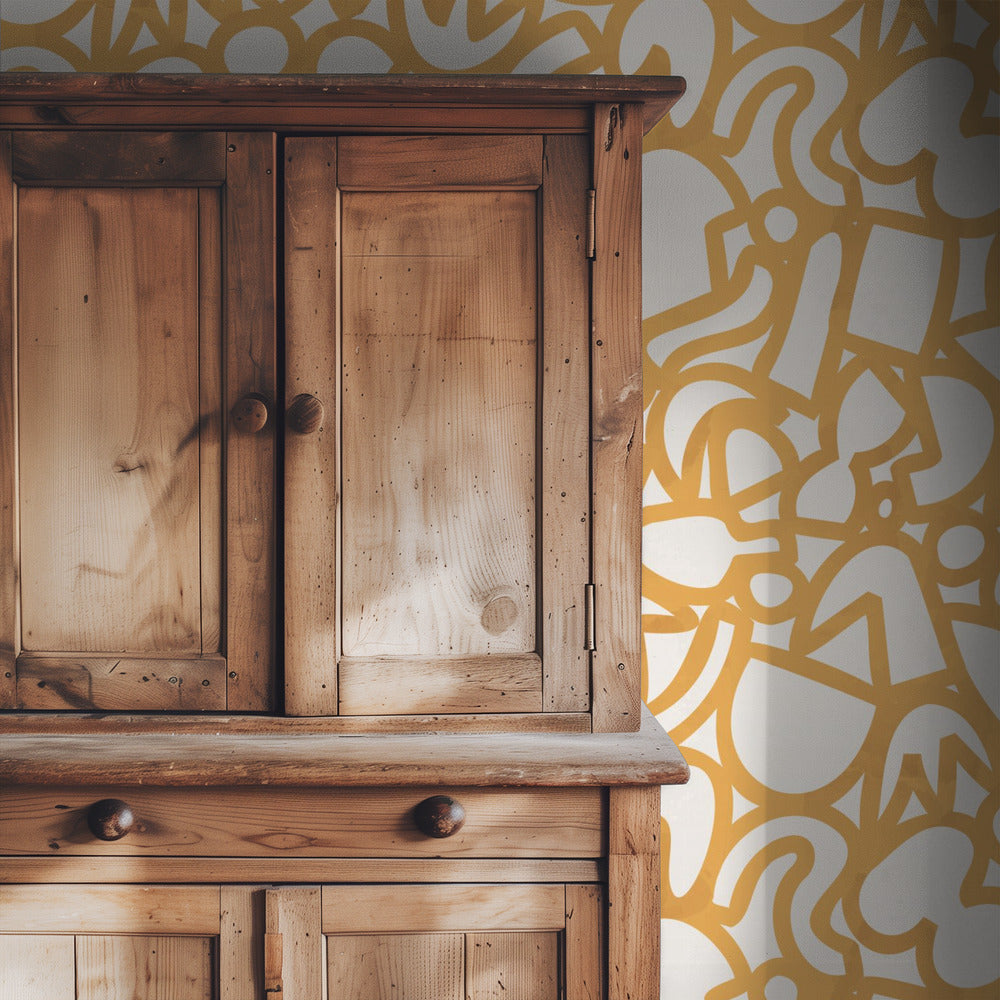 Oude grilligheid | Behang