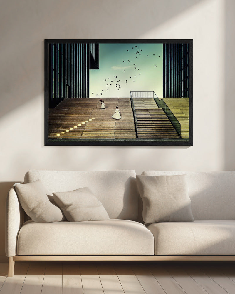 Vrij als een vogel... | Canvas