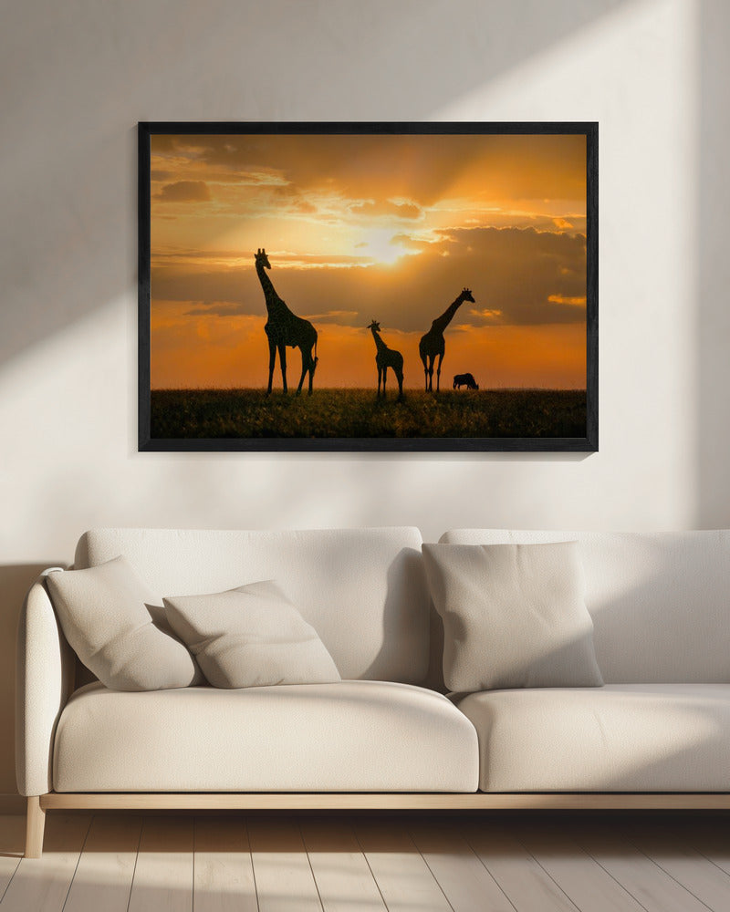 Gouden Afrika | Canvas