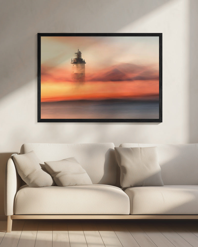 Verloren op zee | Canvas