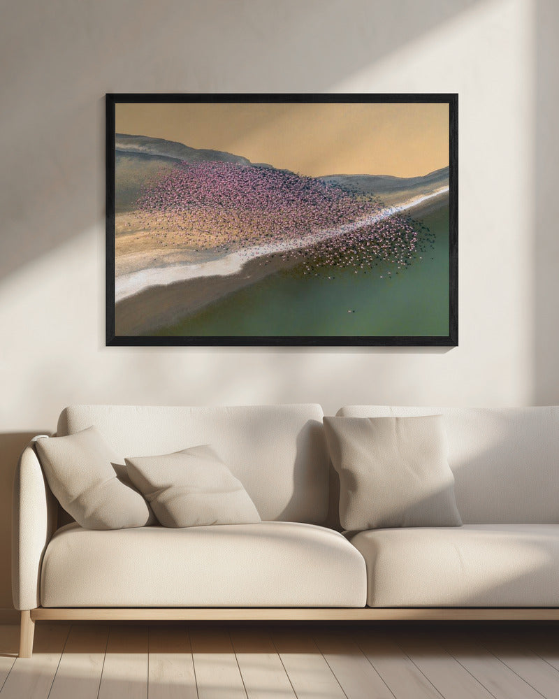 Gejaagd door de wind | Canvas