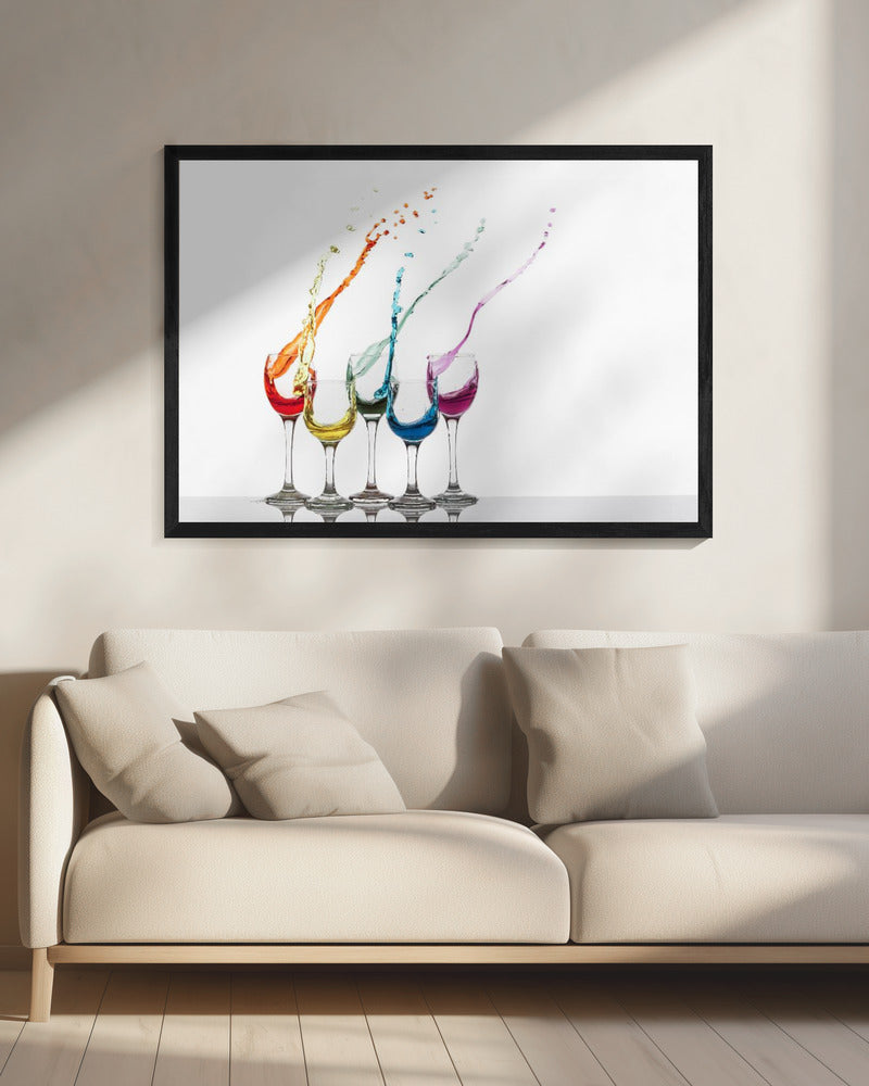Glazenfeest | Canvas