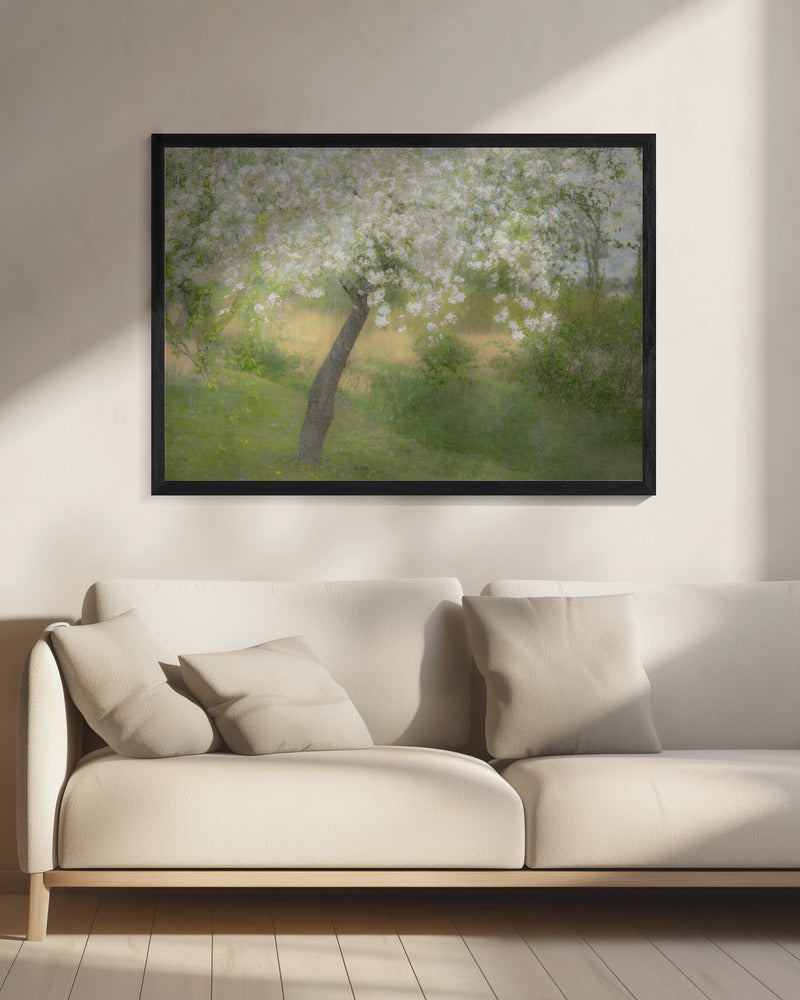 In de tuin | Canvas