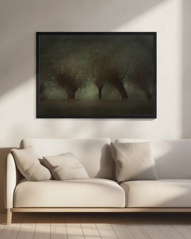 Rivierlandschap | Canvas