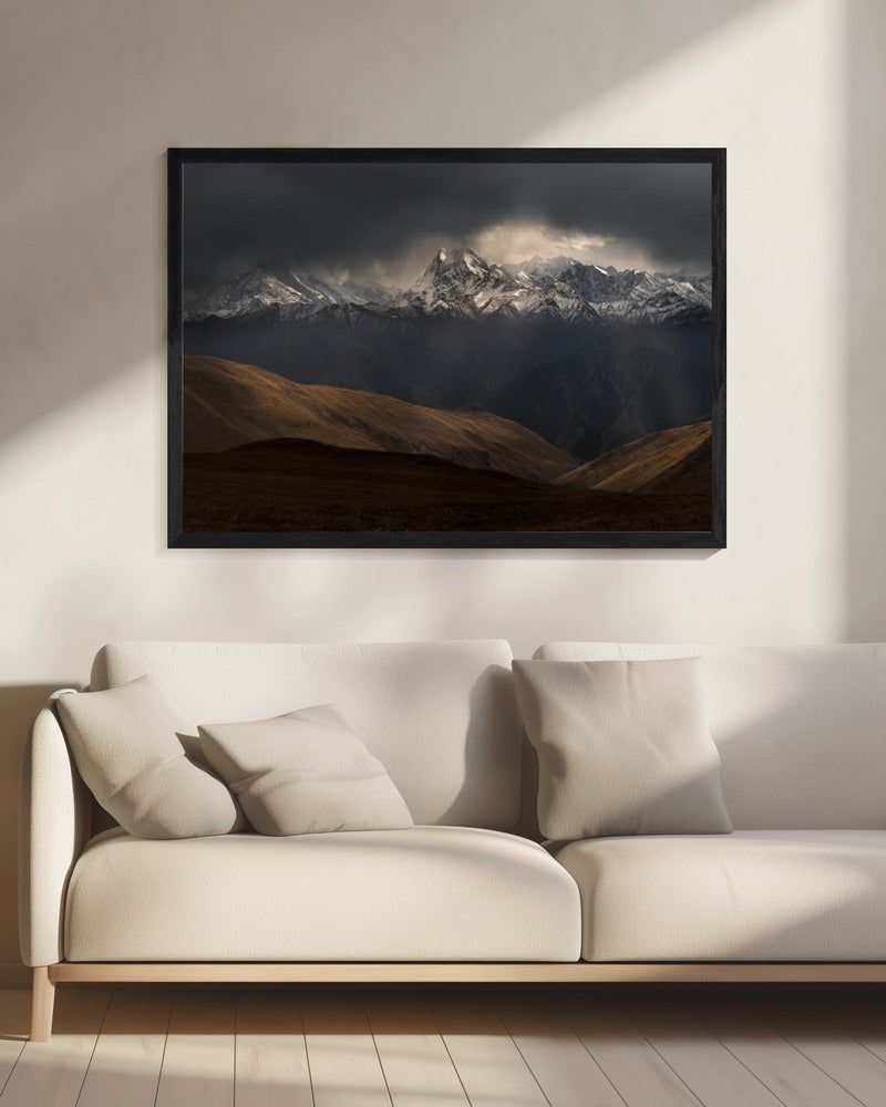 Sneeuwbergtop | Canvas