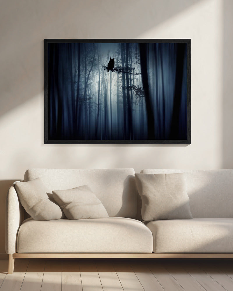 In het bos | Canvas