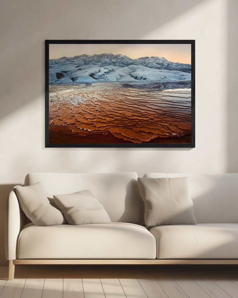 Badab-e Surt-textuur | Canvas