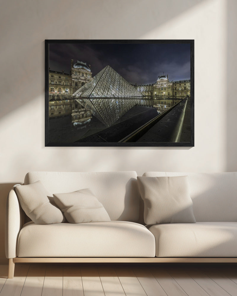Parijs @ nacht | Canvas