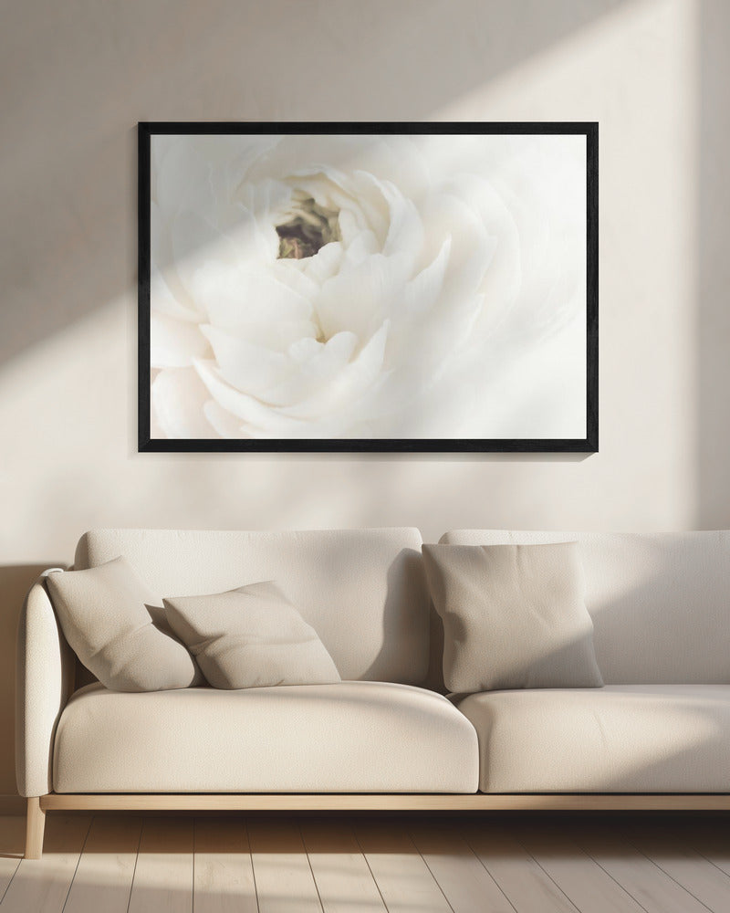 Witte Bloem 02 | Canvas