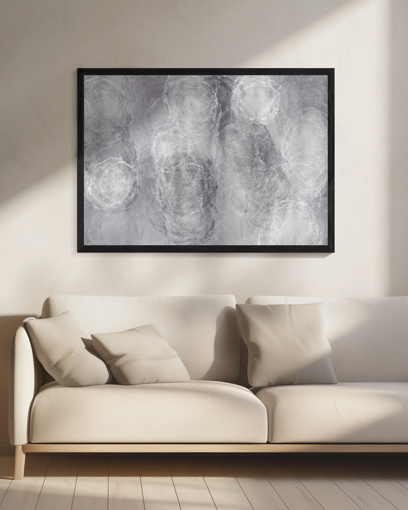Monochroom marmer textuur | Canvas