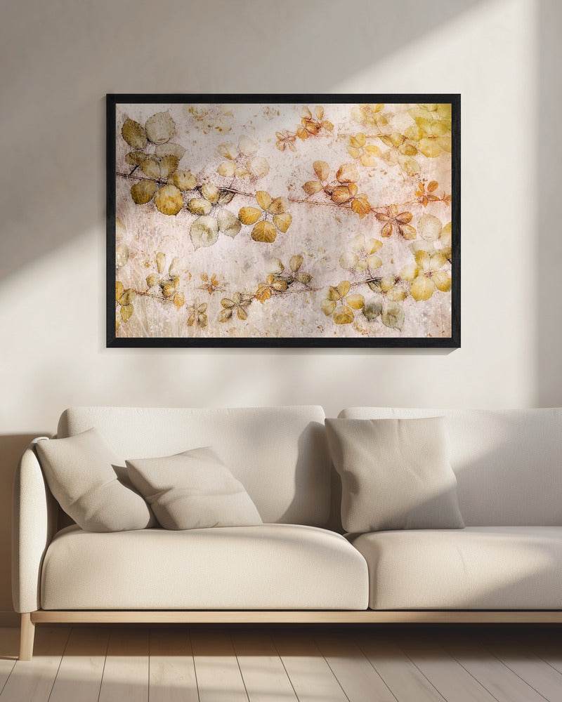 Bladeren kleuren | Canvas
