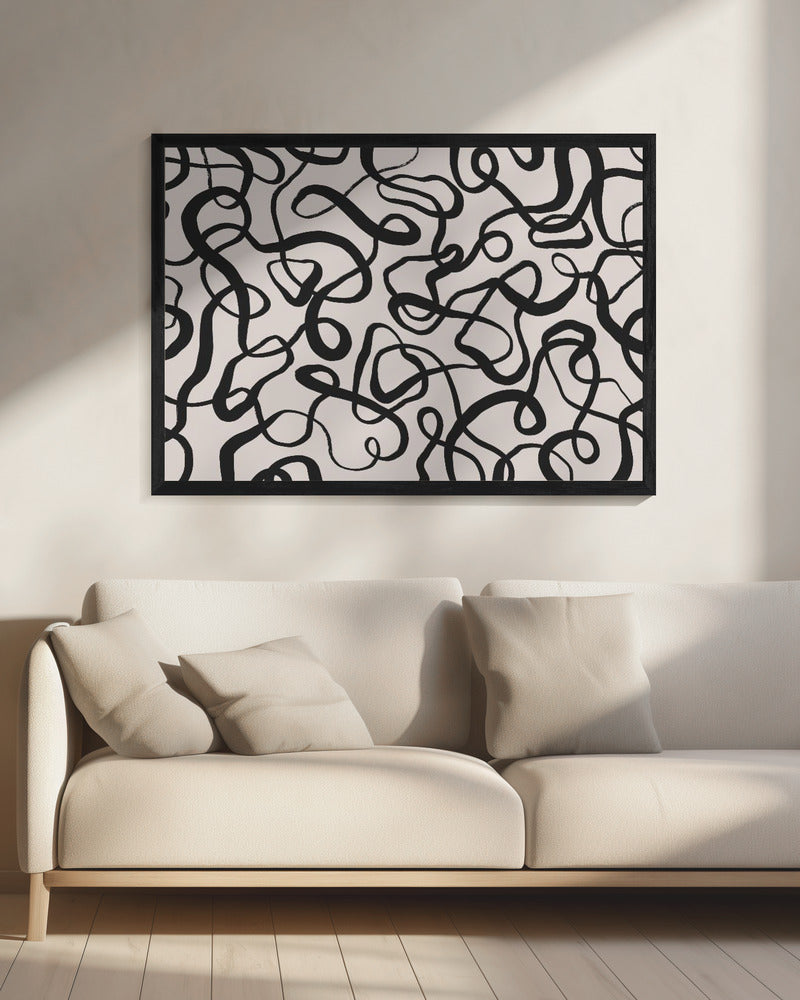 Eindeloze rondingen | Canvas