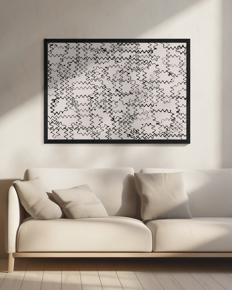 Zigzag Reverie | Canvas