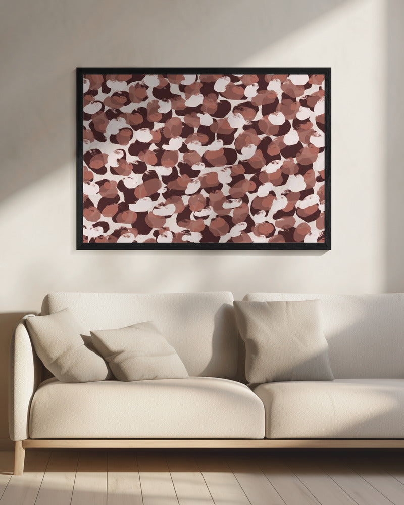 Abstracte kiezelsteendans | Canvas