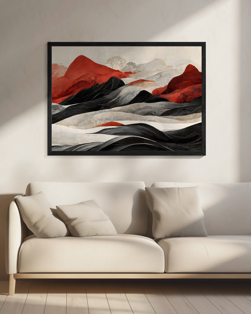 Crimson Peaks | Canvas