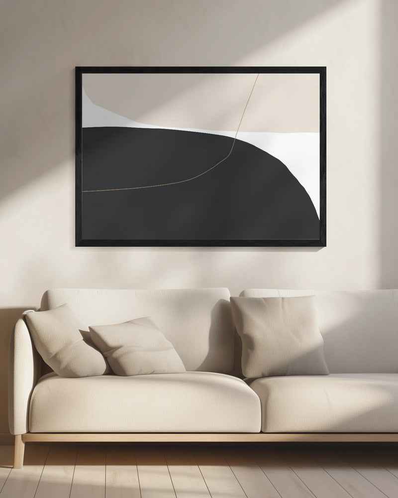 Gebogen verdeling | Canvas