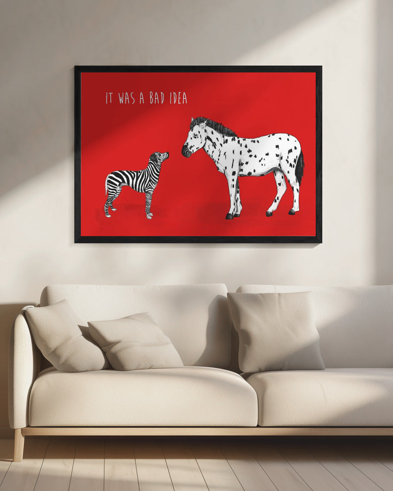 Slecht idee | Canvas
