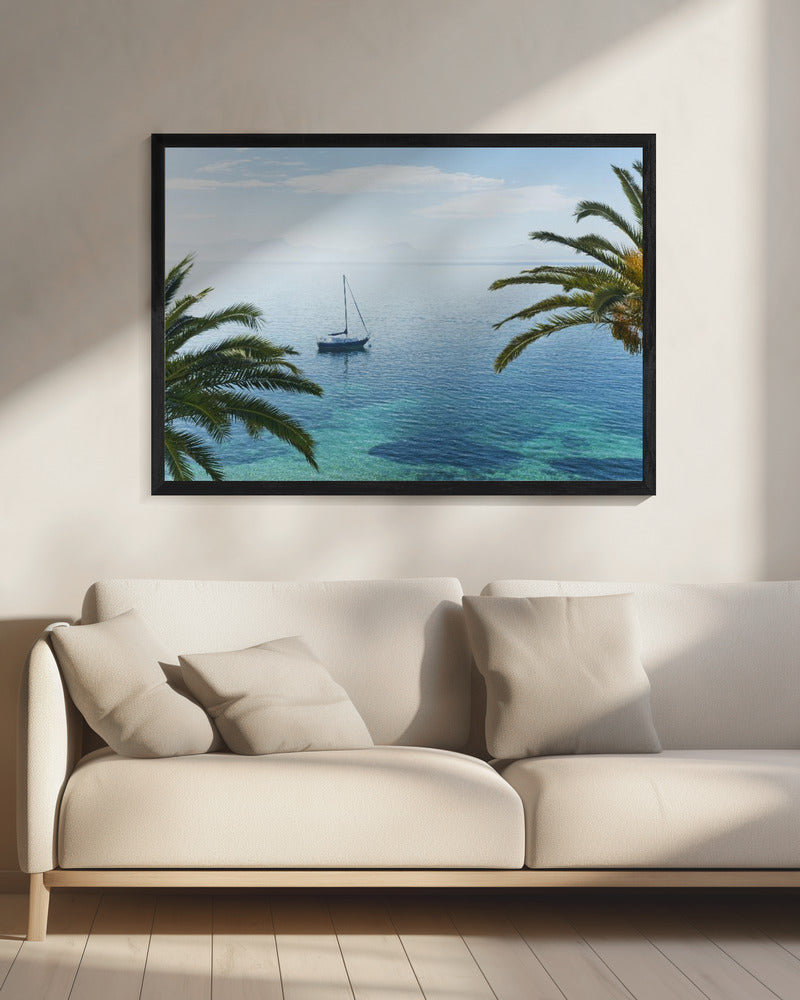 Turquoise Paradijs | Canvas