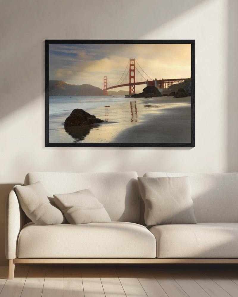 Golden Gate Ochtend | Canvas