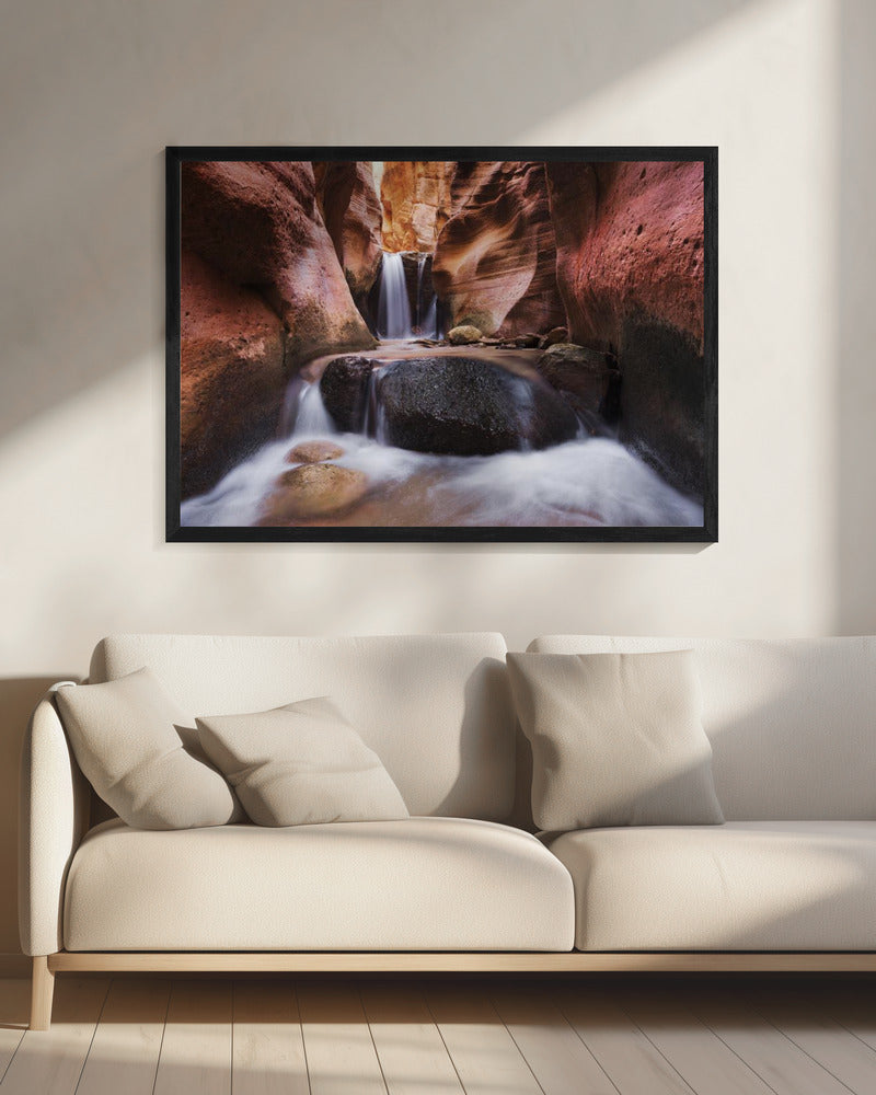 Canyon Waterval | Canvas