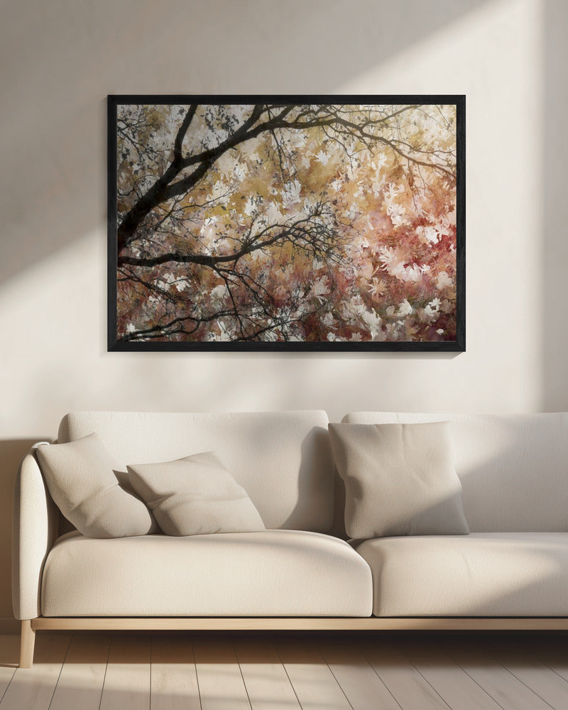 Zee van bloemen | Canvas